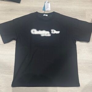 Dior Black Short Sleeve Men's Tee